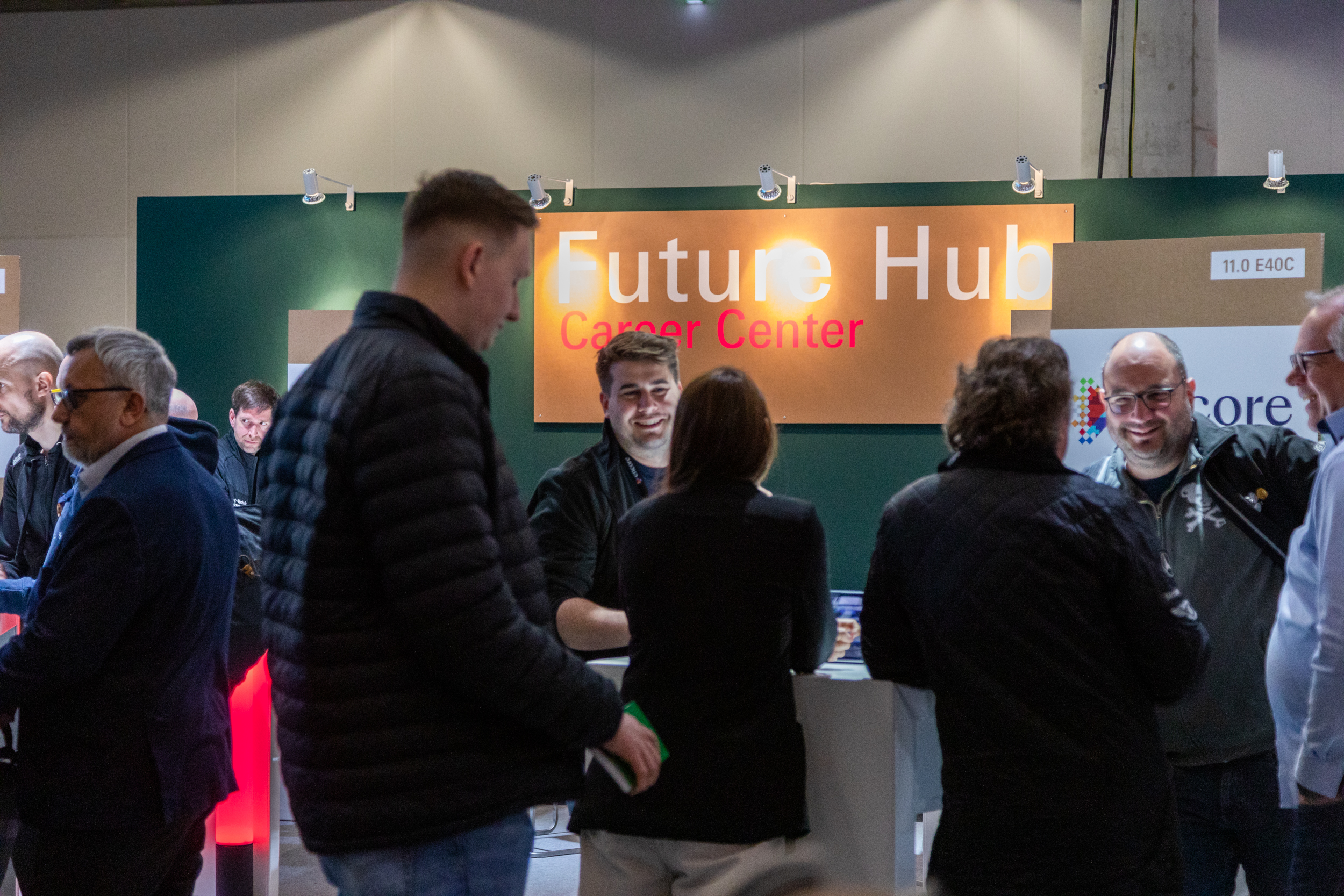 Der Future Hub bündelt Aus- und Weiterbildungsangebote, Karriereplanung und Jobbörse in einem einzigartigen Areal. Foto: Jochen Günther